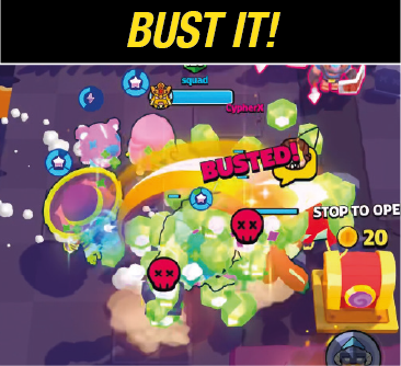 Bust it